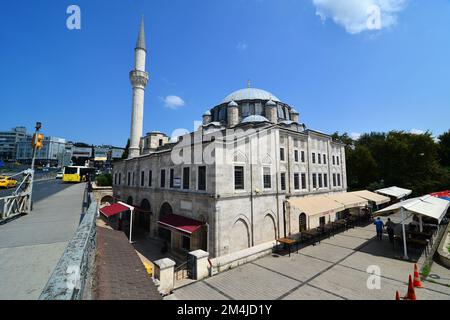 Located in Istanbul, Turkey, the Sokollu Mehmet Pasha Mosque was built in the 16th century by Mimar Sinan. Stock Photo