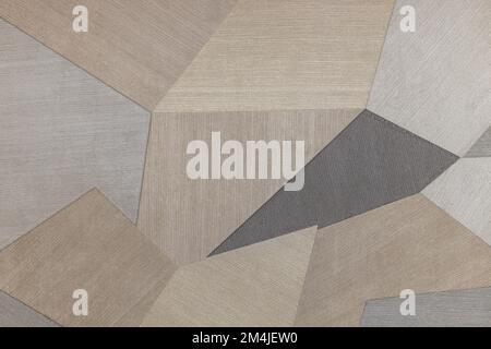 Wallcovering background pattern with geometric ornament. Seamless pattern, texture Stock Photo