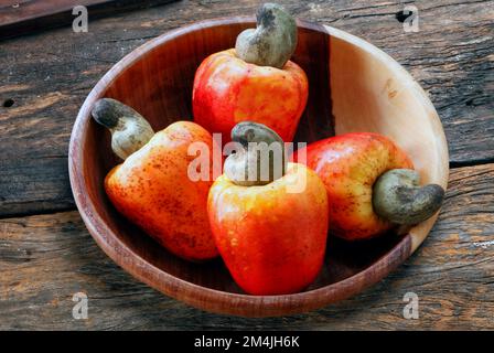 Cashew fresh originating from Para, Brazil Stock Photo