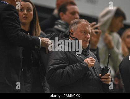 Neil Dewsnip Technical Director of Plymouth Argyleduring the Papa John's Trophy match Plymouth Argyle vs AFC Wimbledon at Home Park, Plymouth, United Kingdom, 21st December 2022  (Photo by Stanley Kasala/News Images) Stock Photo