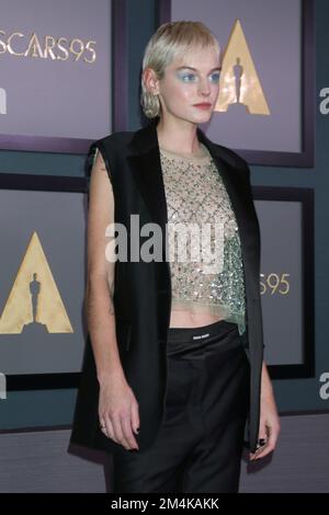 13th Governors Awards of the Academy of Motion Pictures Arts and Sciences at the Fairmont Century Plaza Hotel on November 19, 2022 in Century City, CA Featuring: Emma Corrin Where: Century City, California, United States When: 20 Nov 2022 Credit: Nicky Nelson/WENN Stock Photo