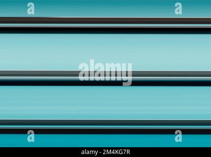 Blue and Black horizontal stripes gradient design art for backgrounds. Vector Illustration Stock Vector