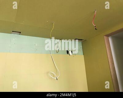 A field of construction work Stock Photo