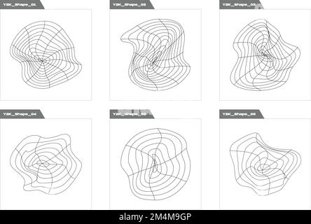 Set of Y2K style vectors of objects. Large set of retro objects for design. Flat minimalist icons. Stock Vector