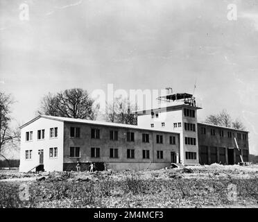 Toul-Rosiers Air Base. Photographs of Marshall Plan Programs, Exhibits, and Personnel Stock Photo