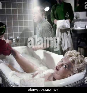 1950's Marilyn Monroe on the set of 'The Sleeping Prince' ( The