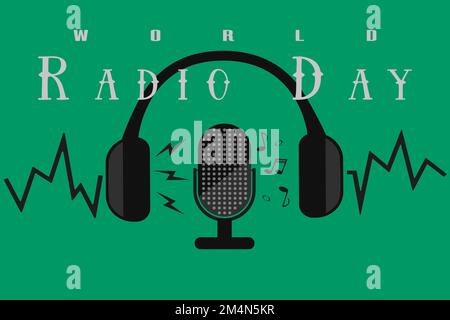 Noise Microphone icon. Editable Vector Outline. Trendy flat sound sign isolated on white background for web and mobile graphic design, logo. Single Stock Vector