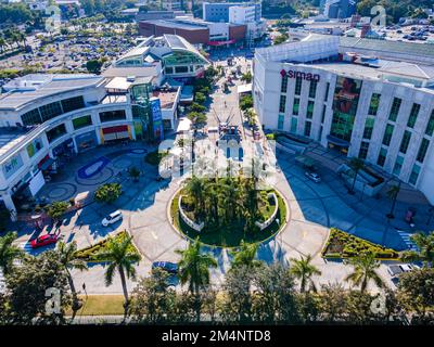 Beautiful aerial view of the city and buildings of Tegucigalpa in Honduras Stock Photo