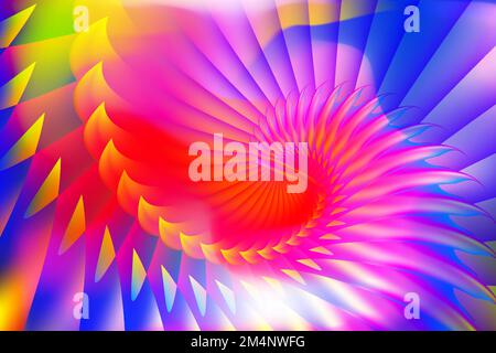 Vibrant Gradient Background. Abstract Color Wave EPS vector Stock Vector