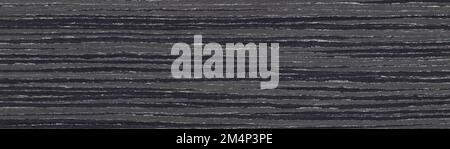 Gray and Black Zebrano Exotic wood panel texture pattern Stock Photo