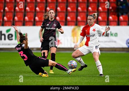 Prague, Czech Republic. 09th Sep, 2021. Kristyna Ruzickova (8 Slavia Prague)  during the Uefa Women's Champions League match between Slavia Prague and  Arsenal at Sinobo Stadium, Czech Republic. Credit: SPP Sport Press