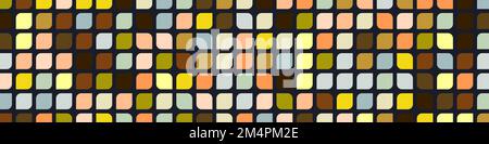Color checkered squares background generative pattern illustration Stock Vector
