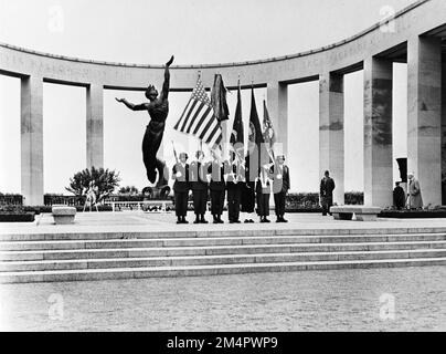 Twentieth Anniversary of the Normandy Landings-June 6, 1964. Photographs of Marshall Plan Programs, Exhibits, and Personnel Stock Photo