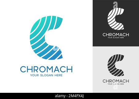 Letter C Creative Initial Vector Logo Template Stock Vector