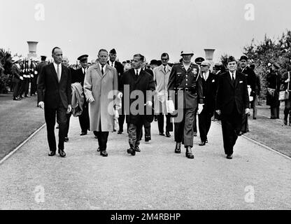 Twentieth Anniversary of the Normandy Landings-June 6, 1964. Photographs of Marshall Plan Programs, Exhibits, and Personnel Stock Photo