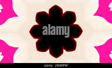 Pink and green background. Design.Bright alternating patterns in animation that move in different directions. High quality 4k footage Stock Photo