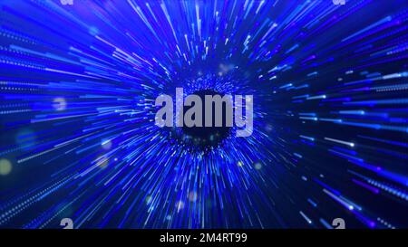 Red and blue background . Motion . Bright animation with white lines that move in different directions and glow with different colors. High quality 4k Stock Photo