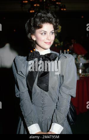 Delta Burke at the Soap Reunion Party a year after it's cancellation. The party coincides with the filming of it's first segment five years ago. Chasen's in Beverly Hills, California on August 30, 1982. Credit: Ralph Dominguez/MediaPunch Stock Photo