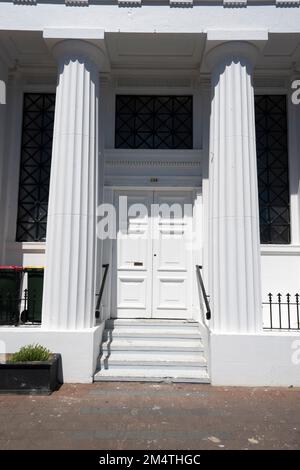 Old Bank building, Petone, Wellington, North Island, New Zealand Stock Photo