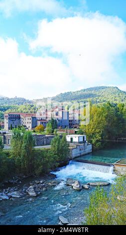 Boltañá Monastery or Carmen Monastery, Comarca del Sobrarbe, Aragon, Spain, Europe Stock Photo