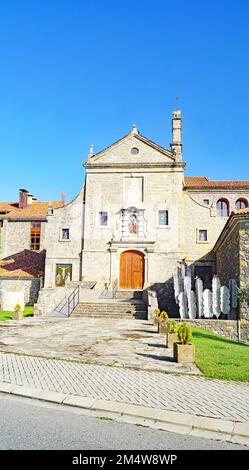 Boltañá Monastery or Carmen Monastery, Comarca del Sobrarbe, Aragon, Spain, Europe Stock Photo