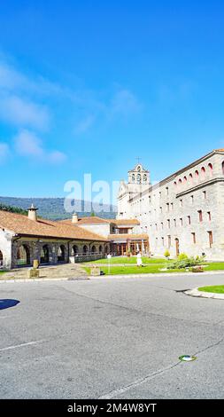 Boltañá Monastery or Carmen Monastery, Comarca del Sobrarbe, Aragon, Spain, Europe Stock Photo