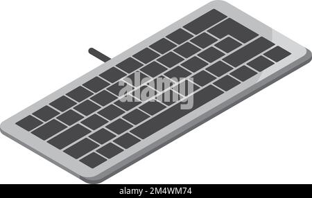 keyboard device tech Stock Vector
