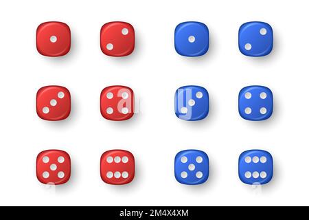 Premium Vector  Roll black dice. render realistic dices. casino and  betting background. vector illustration