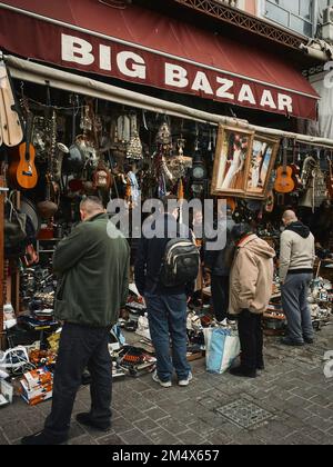 Athens Flea Market Stock Photo