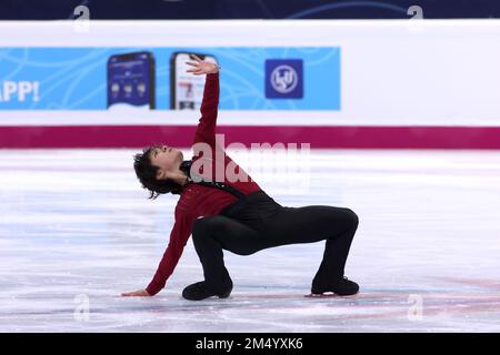 Palavela, Turin, Italy, December 08, 2022, Shoma Uno (Japan - Senior Men)  during  2022 ISU Skating Grand Prix finals - Ice Sports Stock Photo