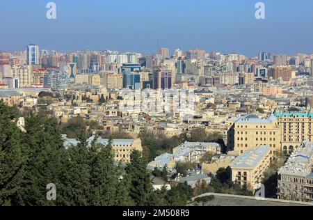 Azerbaijan. 11.27.2016. Old inner city of Baku. Stock Photo