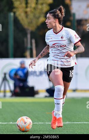 Pietro Torrini stadium, Florence, Italy, November 26, 2022, Martina Piemonte (AC Milan)  during  ACF Fiorentina vs AC Milan - Italian football Serie A Stock Photo