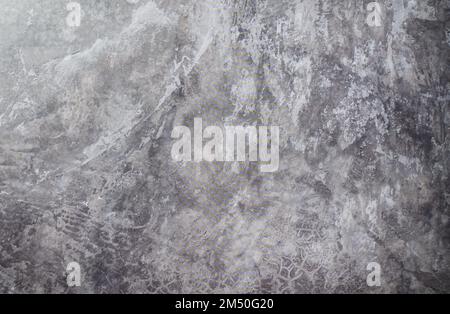 gray marble  background loft design, empty pure wallpaper. Copy space and top view image. Stock Photo
