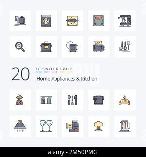 20 Free Home Appliances Vector Icons (AI)