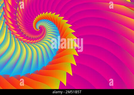 golden ratio with colorful gradations with Abstract concept Stock Vector