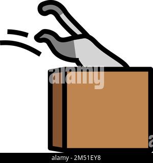 down preposition english color icon vector illustration Stock Vector Image  & Art - Alamy