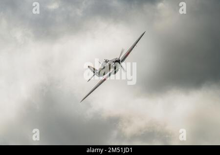 Hawker Hurricane Fighter Aircraft Stock Photo