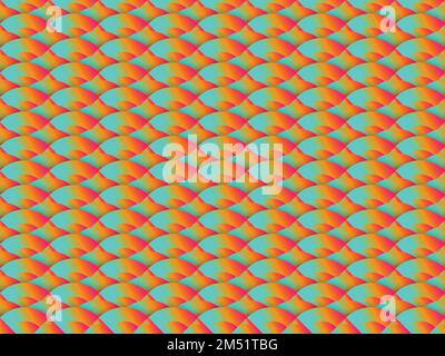 geometric pattern gradient color vector background Stock Vector
