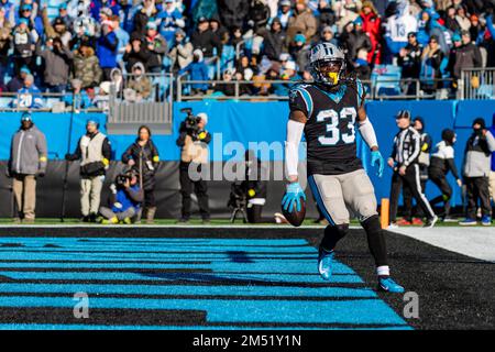 Charlotte, United States. 24th Dec, 2022. Charlotte, NC USA; Carolina  Panthers cheerleader Emma cheering during an NFL game against the Detroit  Lions at Bank of America Stadium, Saturday, December 24, 2022. The