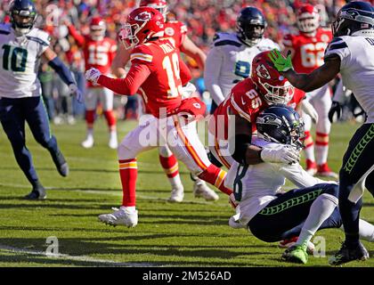 Kansas City Chiefs offensive guard Trey Smith (65) during pre-game warmups  before an NFL football game against the Cleveland Browns, Sunday, Sept.12,  2021 in Kansas City, Mo. (AP Photo/Reed Hoffmann Stock Photo 