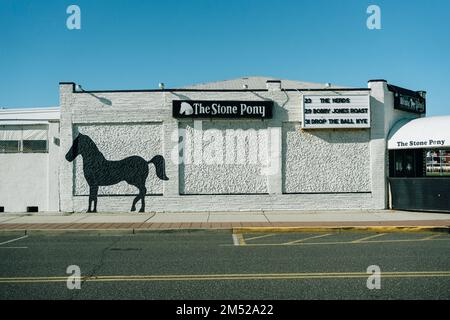 The Stone Pony vintage sign, Asbury Park, New Jersey Stock Photo