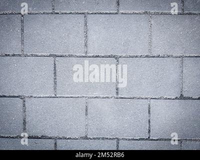 close up. white paving slabs with seams Stock Photo