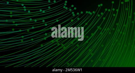 Futuristic digital modern background with glowing lines for web design. Vector data illustration Stock Vector