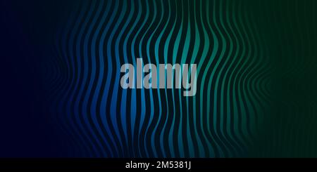 Op art, optical illusion background. Backdrop with distorted lines, opart striped wallpaper Stock Vector