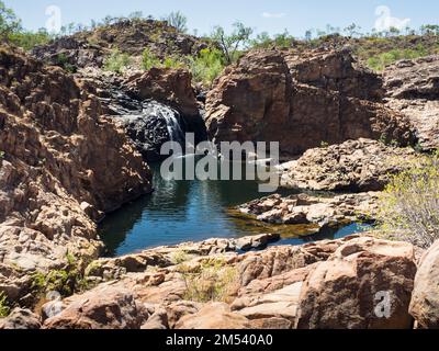 Upper Pool & Falls, Edith Falls (Leliyn), Nitmiluk National Park, Northern Territory, Australia
