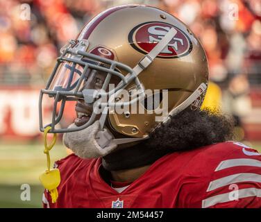 San Francisco 49ers wide receiver Ray-Ray McCloud III (3) returns a punt in  the first quarter of the NFL game between the San Francisco 49ers and the  Stock Photo - Alamy