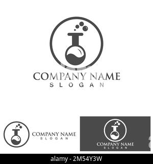 Medical Lab Logo Template Design Vector, Emblem, Design Concept, Creative Symbol, Icon Stock Vector