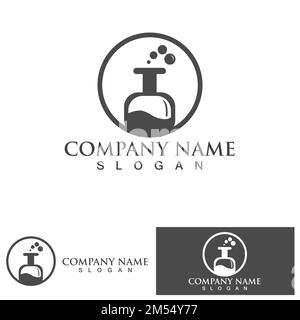Medical Lab Logo Template Design Vector, Emblem, Design Concept, Creative Symbol, Icon Stock Vector