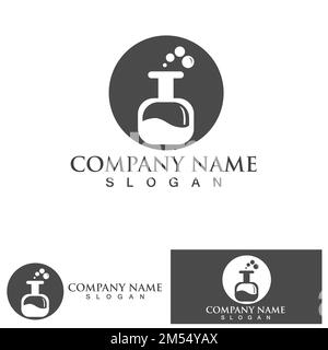 Medical Lab Logo Template Design Vector, Emblem, Design Concept, Creative Symbol, Icon Stock Vector