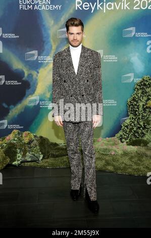 Lukas Dhont attending the 35th European Film Awards 2022 at Harpa Conference and Concert Hall on December 10, 2022 in Reykjavik, Iceland. Stock Photo